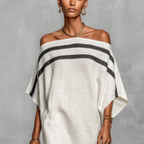 Paloma - Elegant Linen Maxi Dress