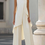 Everly™ - Chic Wide-Leg Two-Piece Suit