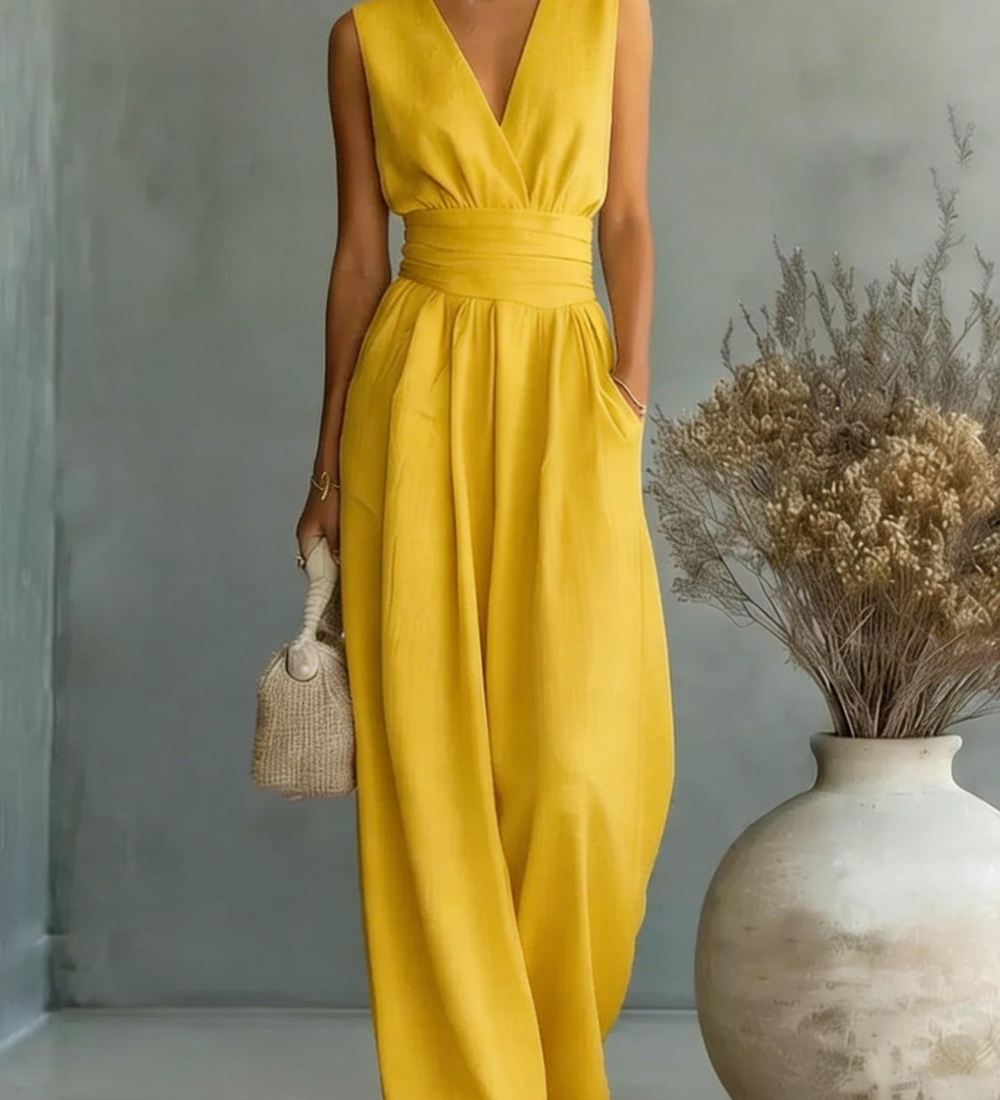 Mariana - Breezy Wide-Leg Jumpsuit