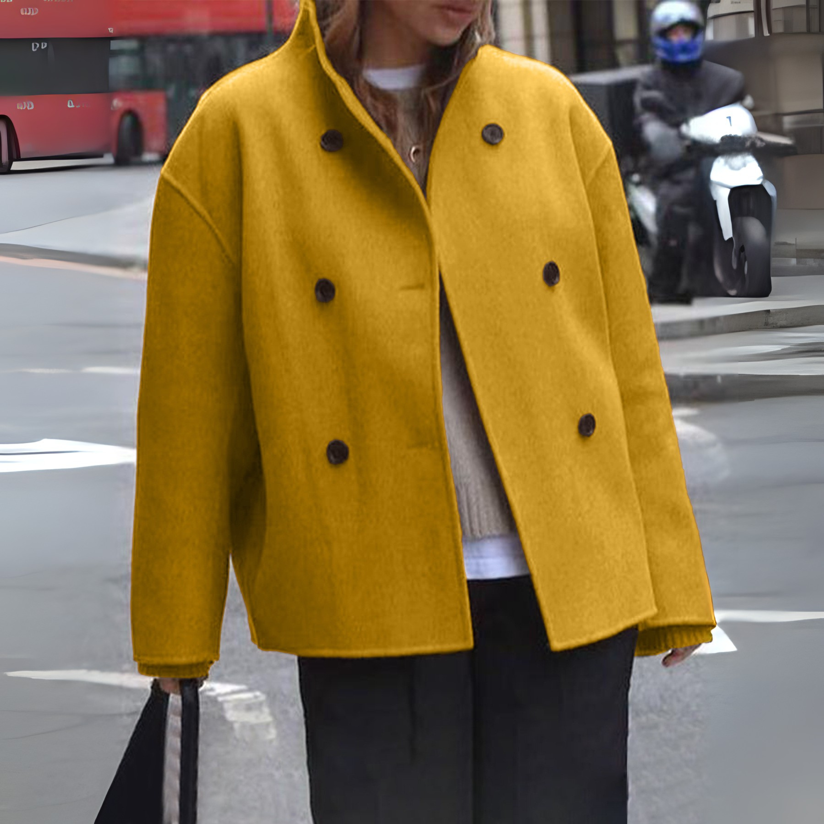 BINI™ - Comfortable Long Sleeve Stand Collar Jacket