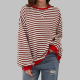 LUKA™ - Striped Long Sleeve Round Neck Casual Shirt