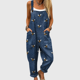 Ava – Cozy Printed Jumpsuit