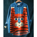 Stefanie - Artistic Cat T-Shirt