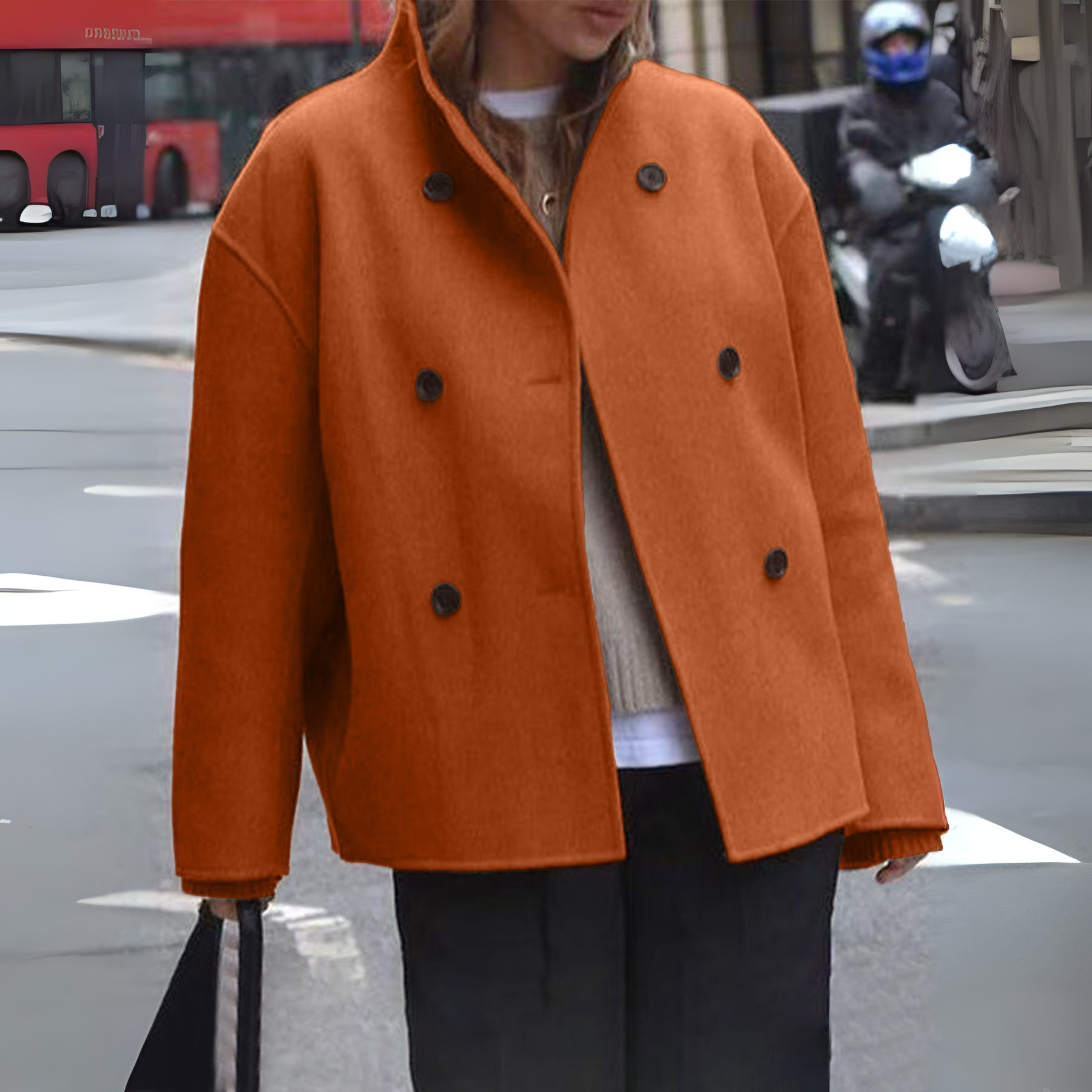 BINI™ - Comfortable Long Sleeve Stand Collar Jacket