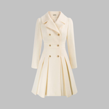 DAMI™ - Elegant Double Button Long Sleeve Coat
