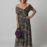 Maroubra - Elegant Flowing Dress with Stylish Neckline