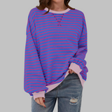 LUKA™ - Striped Long Sleeve Round Neck Casual Shirt