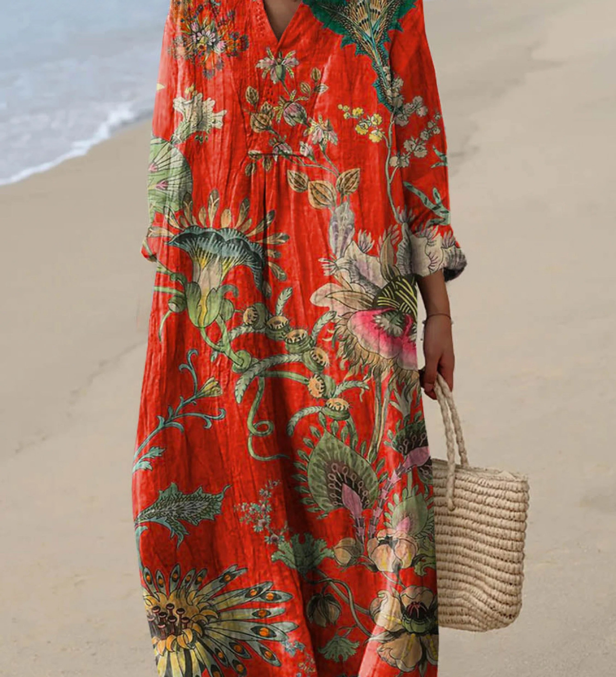 Serena | Lightweight Long Sleeve Summer Dress
