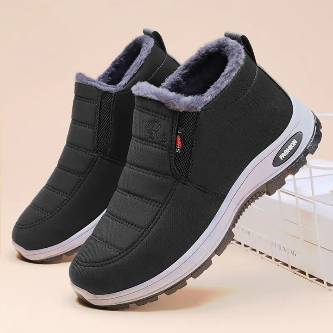 SHAZNAT - Cozy Faux Fur Boots