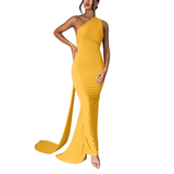 EVIERA™ – Stylish Ruched Backless Maxi Gown
