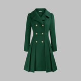 DAMI™ - Elegant Double Button Long Sleeve Coat