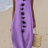 Violet Bloom Midi Dress by Emma