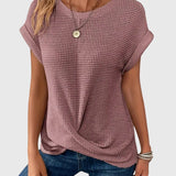 Isa | Chic Crew Neck Blouse