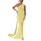 EVIERA™ – Stylish Ruched Backless Maxi Gown