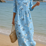 Floral Print Casual Dress for Women