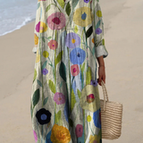 Elara | Lightweight Long-Sleeve Summer Dress