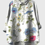 Valeria | Blossom Pattern Blouse