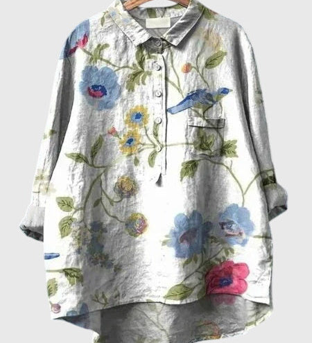Valeria | Blossom Pattern Blouse