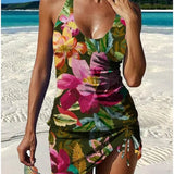Cronulla Floral Bikini Set with Matching Shorts