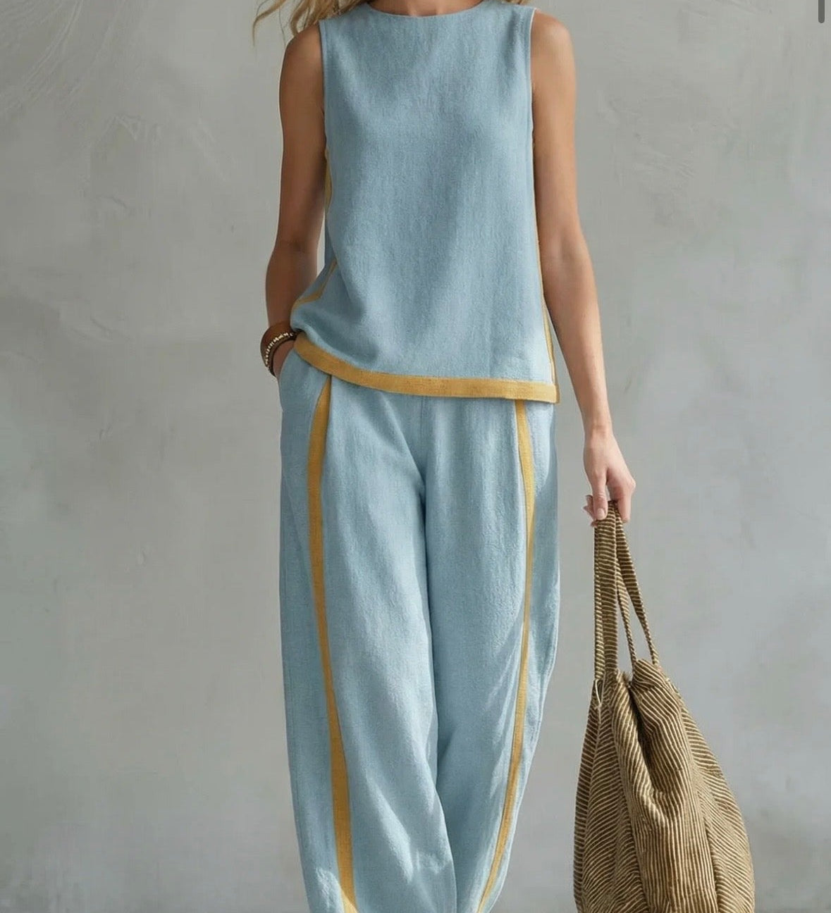 Shania - Stylish Casual Two-Piece Ensemble
