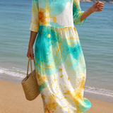 Floral Print Casual Dress for Women