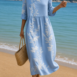 Floral Print Casual Dress for Women