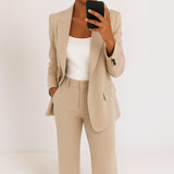 Melynda - Chic Two-Piece Suit Ensemble