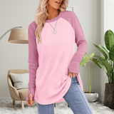 Stellan - Relaxed Long Sleeve Top with Thumb Holes