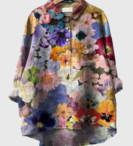 Valeria | Blossom Pattern Blouse