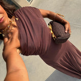 Manly - Terra Cotta Maxi Dress