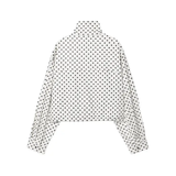 DARCY™ – Long Sleeve Polka Dot Jacket