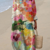 Marina | Lightweight Long-Sleeve Summer Dress