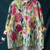 Margot - Retro Floral T-Shirt