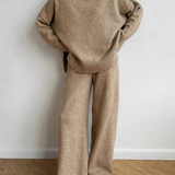 BEATRIXT - Turtleneck Sweater with Wide Leg Pants