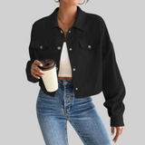 ESTRELLA™ – Timeless Collared Button-Up Jacket