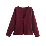 JAYA™ – Stylishly Fitted Casual Cardigan Sweater