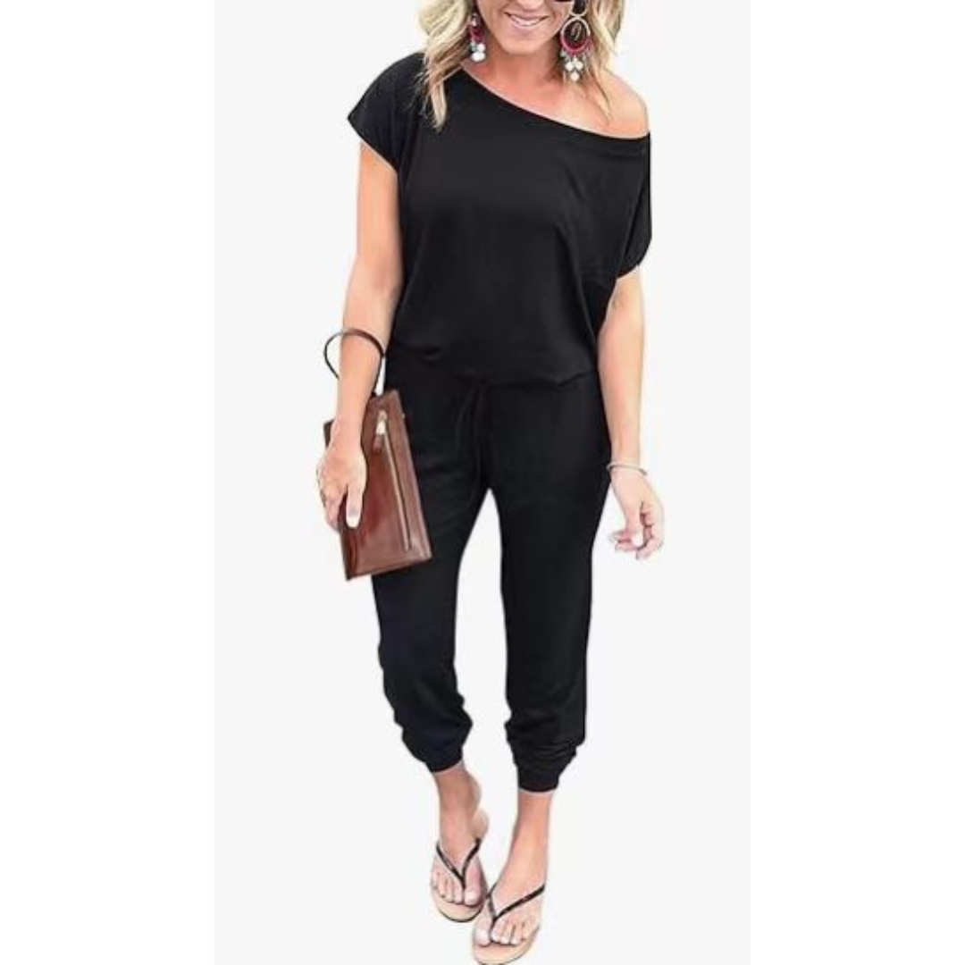 ALBERTA™ – Relaxed Summer One-Piece Lounge Jumpsuit