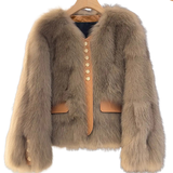 RUTH™ – Chic Faux Fur Patchwork Winter Coat