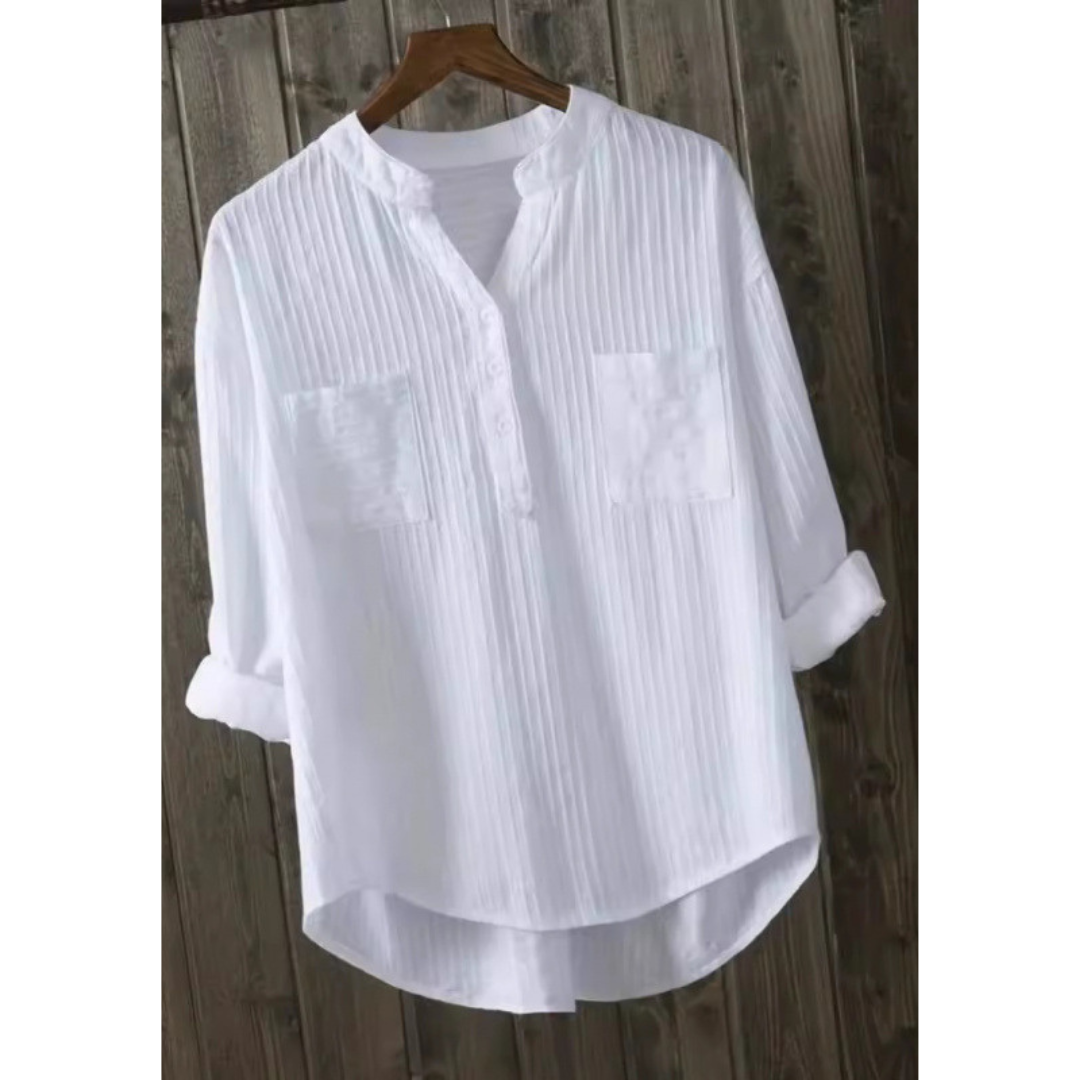 Lucille - Everyday Casual Long Sleeve Collared Shirt