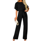 AMANDA™ – Elegant Batwing Sleeve Jumpsuit