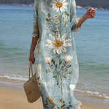 Floral Print Casual Dress for Women