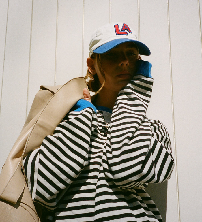 Ashley | Fun Striped Knit Sweater