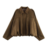 MORTIZIA™ – Chic Cropped Modern Aviator Jacket