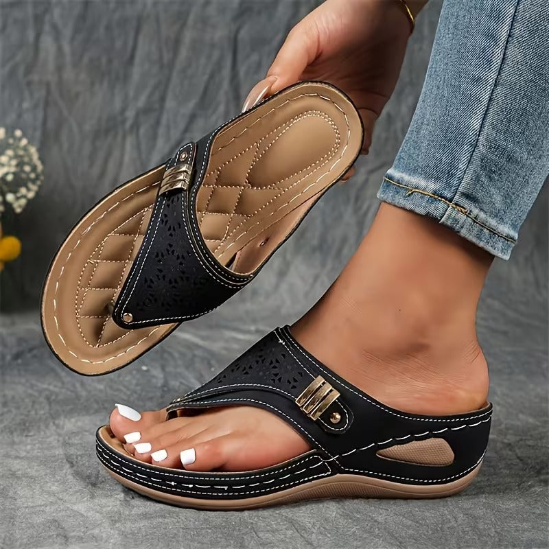 Juno – Everyday Comfortable Wedge Sandals
