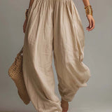 Danna - Halter Neck Top and Harem Pants Ensemble