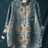 Coco - Bohemian Floral Print Top