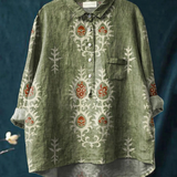 Coco - Bohemian Floral Print Top