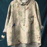 Olivia - Robin & Branch Patterned Shirt