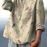 Olivia - Robin & Branch Patterned Shirt
