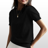 Leny - Short Sleeve Round Neck Fit Tee